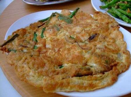 omelette fagiolini