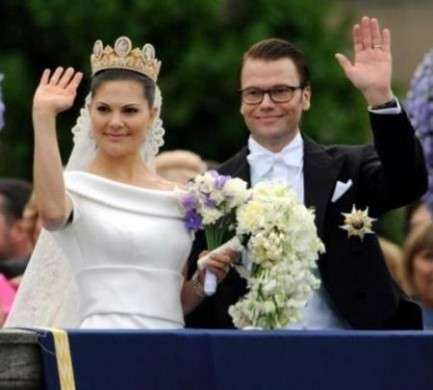 Matrimonio Victoria di Svezia sposi