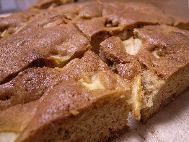 Torta con ricotta e mele