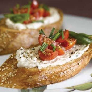 Bruschetta ricotta