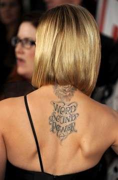 Mena Suvari tatuaggio