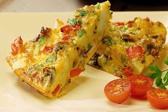 Omelette con verdure