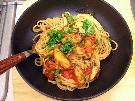 Spaghetti in padella