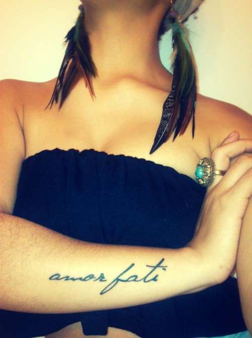 Tattoo Amor Fati
