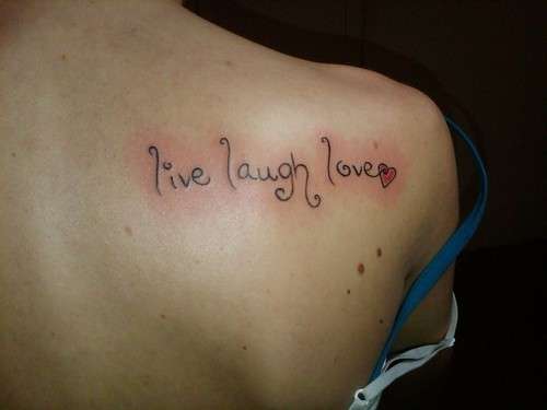 Tatuaggio sull'amore