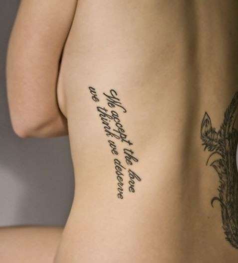 Tatuaggio sull'amore