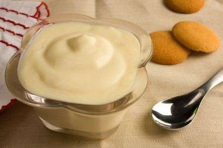 Budino yogurt e pera