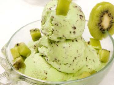 coppa gelato al kiwi