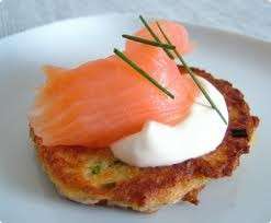 Crème Fraîche con salmone