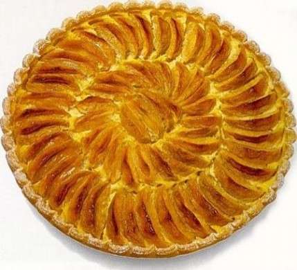 crostata pesche mandorle