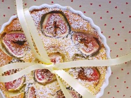 Clafoutis con fichi