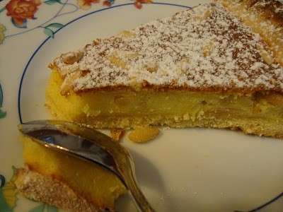 fetta crostata limone pinoli
