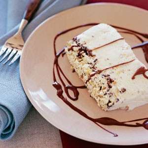 fetta semifreddo al torrone