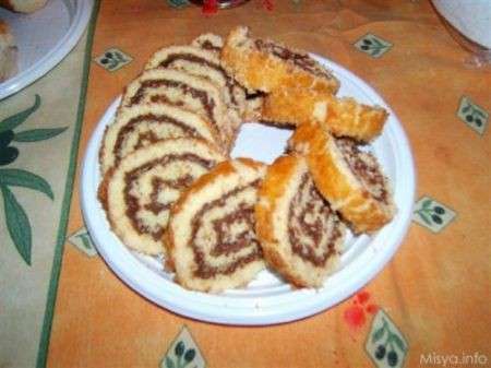 fette rotolo con nutella