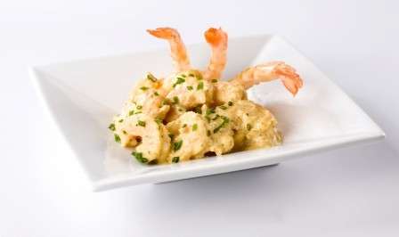Gamberoni con aglio