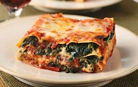 Lasagne con spinaci