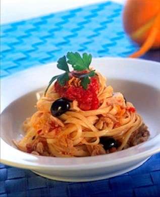 Linguine al tonno