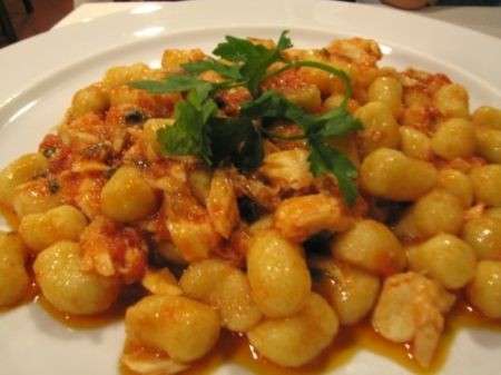 piatto gnocchi alla sorrentina