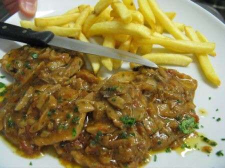 scaloppine e patatine