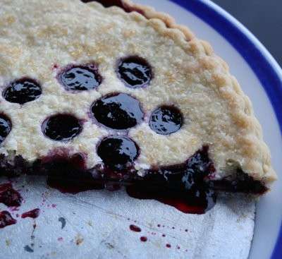 crostata con marmellata di uva