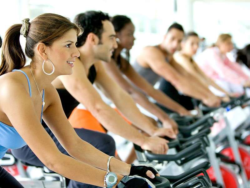 La cyclette in palestra