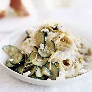 Pasta con zucchine e philadelphia