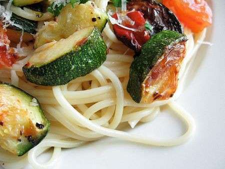 Pasta con zucchine