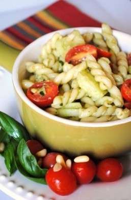 Pasta Fredda al pesto, ottima per il pranzo in ufficio