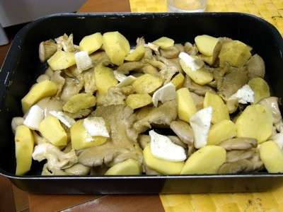 patate e funghi