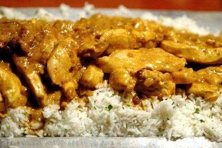 pollo al curry