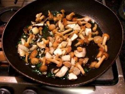 preparazione funghi