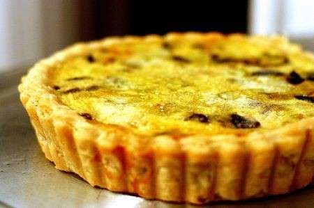 quiche funghi