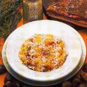 risotto con le castagne