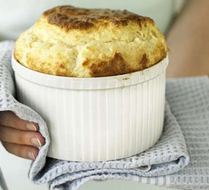 Soufflè salato cavolfiore