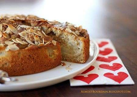 Torta di mele e mandorle