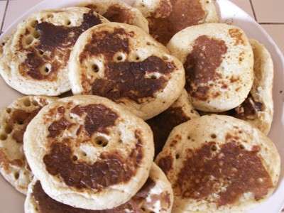 Crumpets con nutella