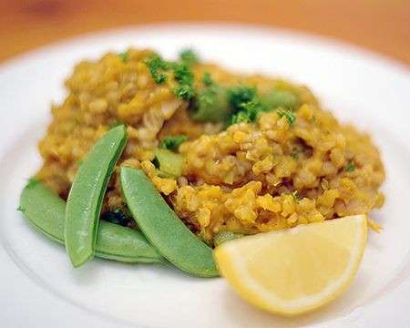 Orzo con la zucca ricetta