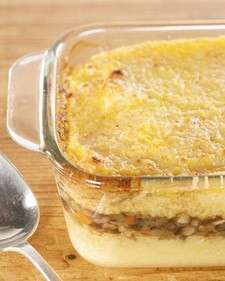 Polenta al gratin