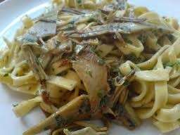 Tagliatelle carciofi ricetta