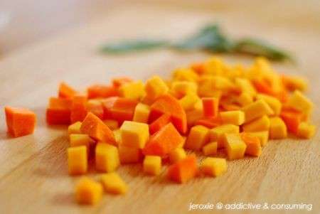 Zucca a cubetti