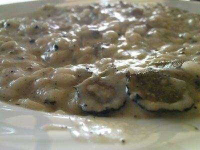 piatto risotto al tartufo
