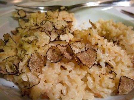 risotto e tartufo