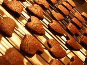 biscotti cuore cioccolato