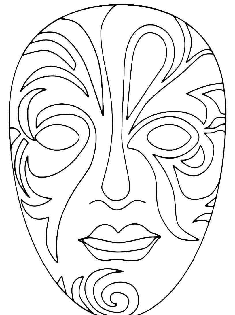 Decori barocchi per questa maschera