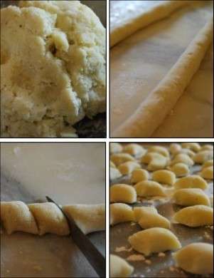 Gnocchi preparazione