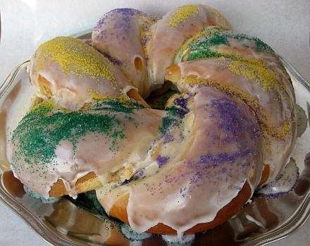 Mardi Gras King Cake