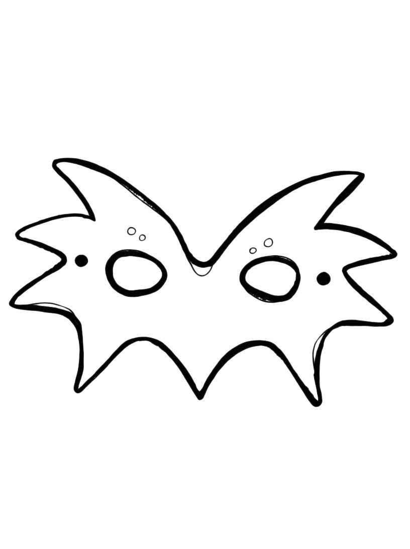 Maschera semplice