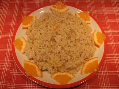 risotto arancia