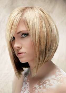 Capelli scalati sfilati