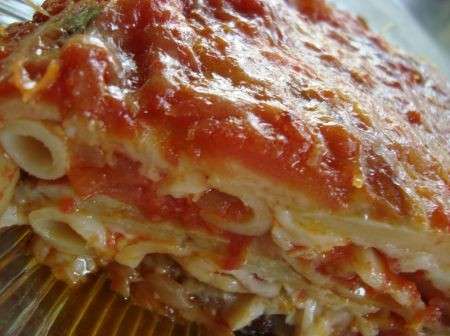 fetta parmigiana di pasta